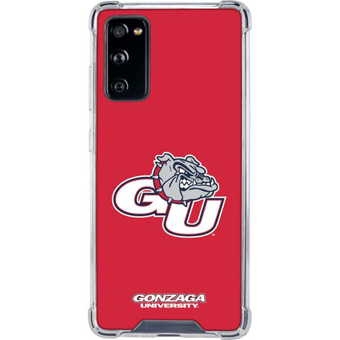 Gonzaga University GU Bulldogs Galaxy S20 FE Clear Case
